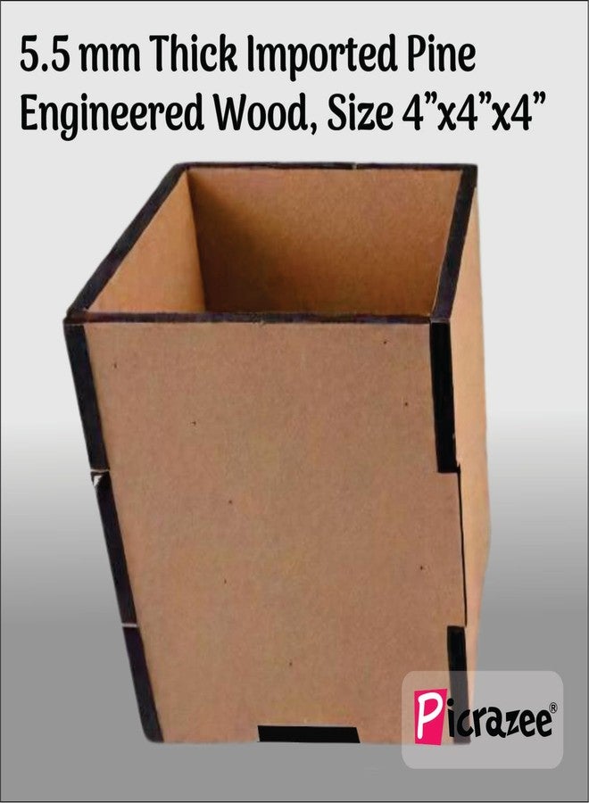 PICRAZEE مجموعة الرسم والحرف اليدوية من PICRAZEE للأطفال والكبار | مجموعة رسم مع حامل أقلام خشبي، 6 ألوان، فرشاتان، ولوحة مزج | مجموعة أنشطة إبداعية لتزيين المنزل، والمشاريع المدرسية، وممارسة الفنون - Image 3